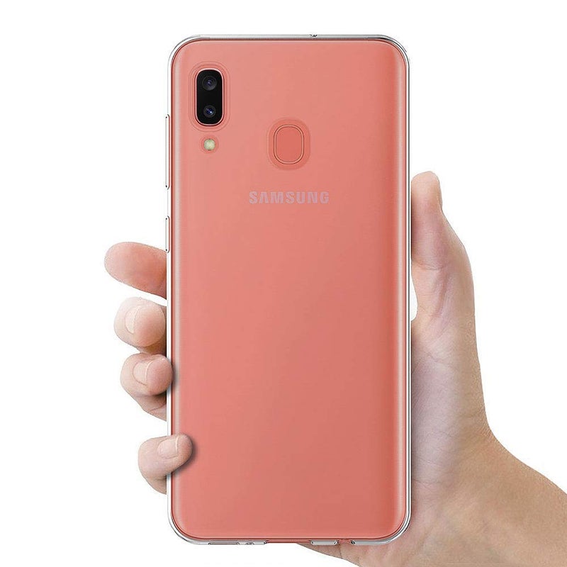 MaiJin Case for Samsung Galaxy A20 / Galaxy A30 (6.4 inch) Soft TPU Rubber Gel Bumper Transparent Back Cover - Image 2